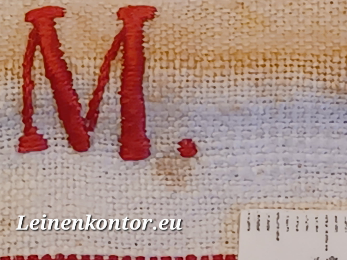 G1.26 (112cm x 42cm) Geschirrhandtuch Altes Bauerleinen Landhaus Leinenstoff Leinenhandtücher