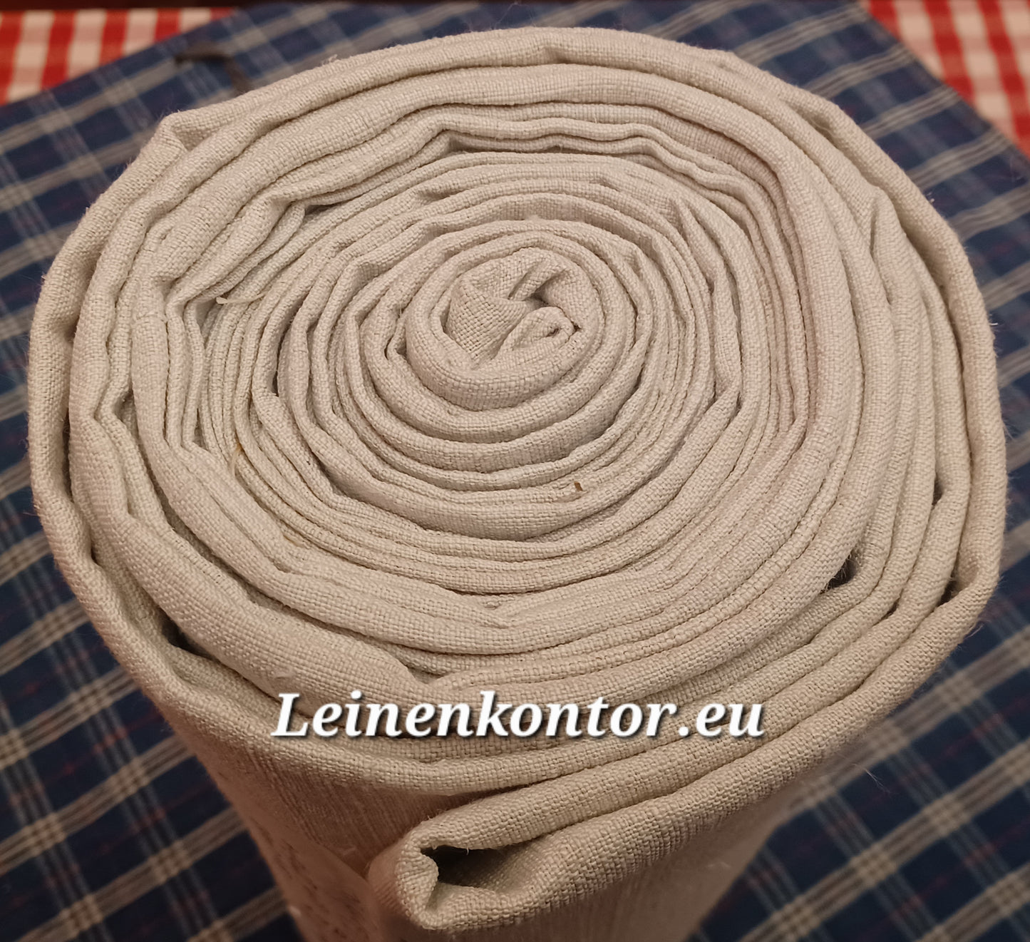 25.87 (11m x 0,66m x 0,5mm, 2580gr) Bauernleinen Leinen Landhaus Leinenstoff Leinenballen