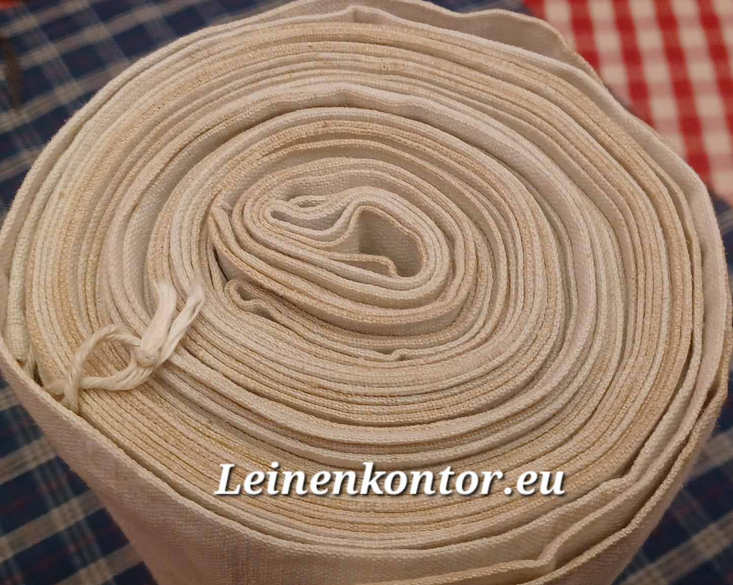 26.02 (9,3m x 0,67m x 0,55mm, 1600gr) Bauernleinen Leinen Landhaus Leinenstoff Leinenballen