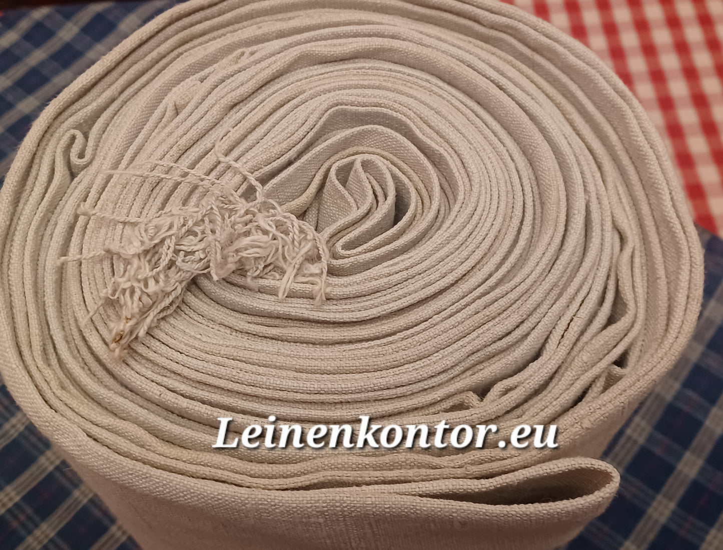 25.57 (12,2m x 0,73m x 0,7mm, 3820gr) Bauernleinen Leinen Landhaus Leinenstoff Leinenballen