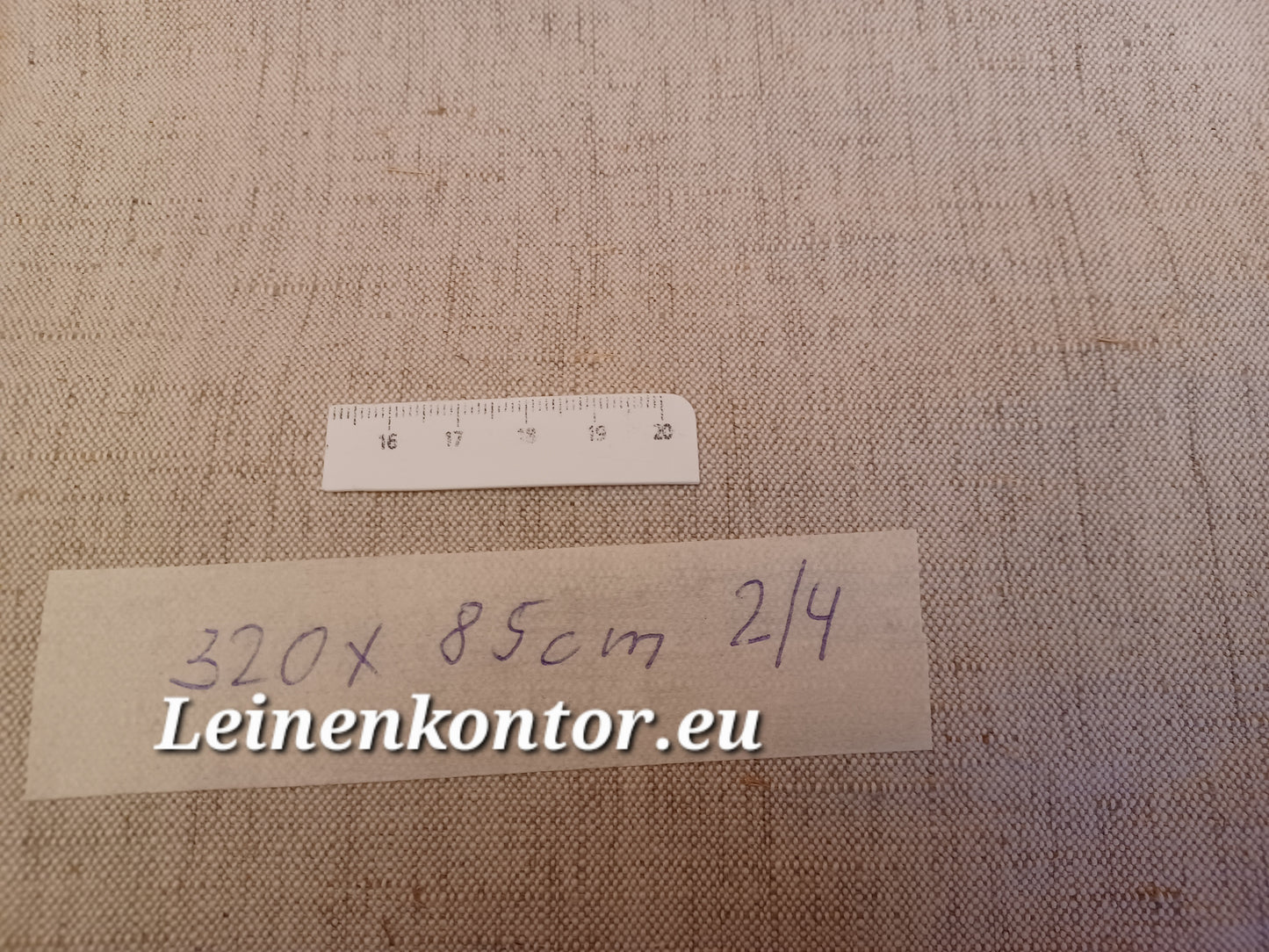 Konv. 01.01 (4 Teile) Leinen Landhaus Leinenstoff Leinenballen Bauernleinen