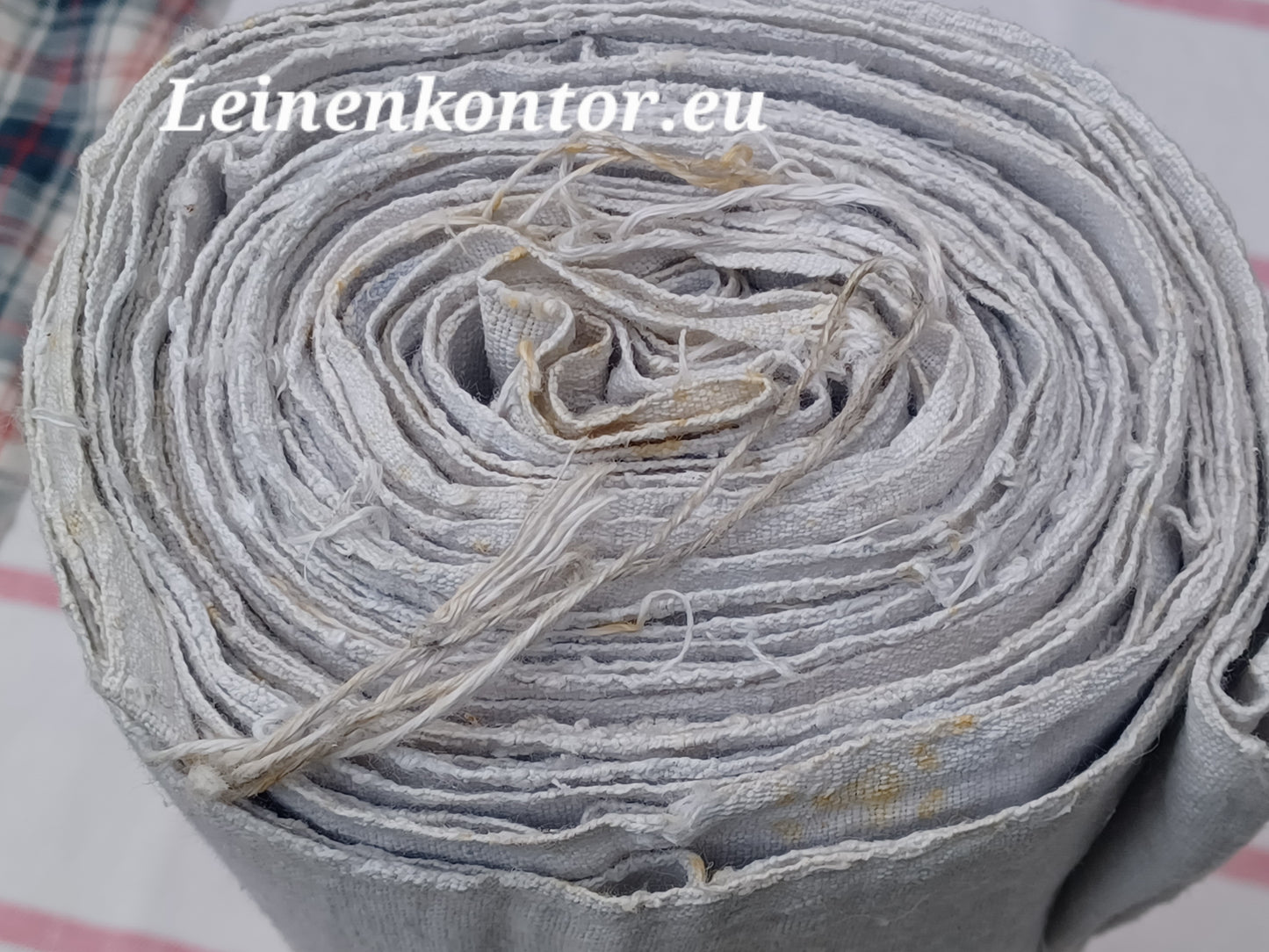 26.52 (6,5m x 0,68m x 0,55mm, 1250gr) Leinen Landhaus Leinenstoff Leinenballen