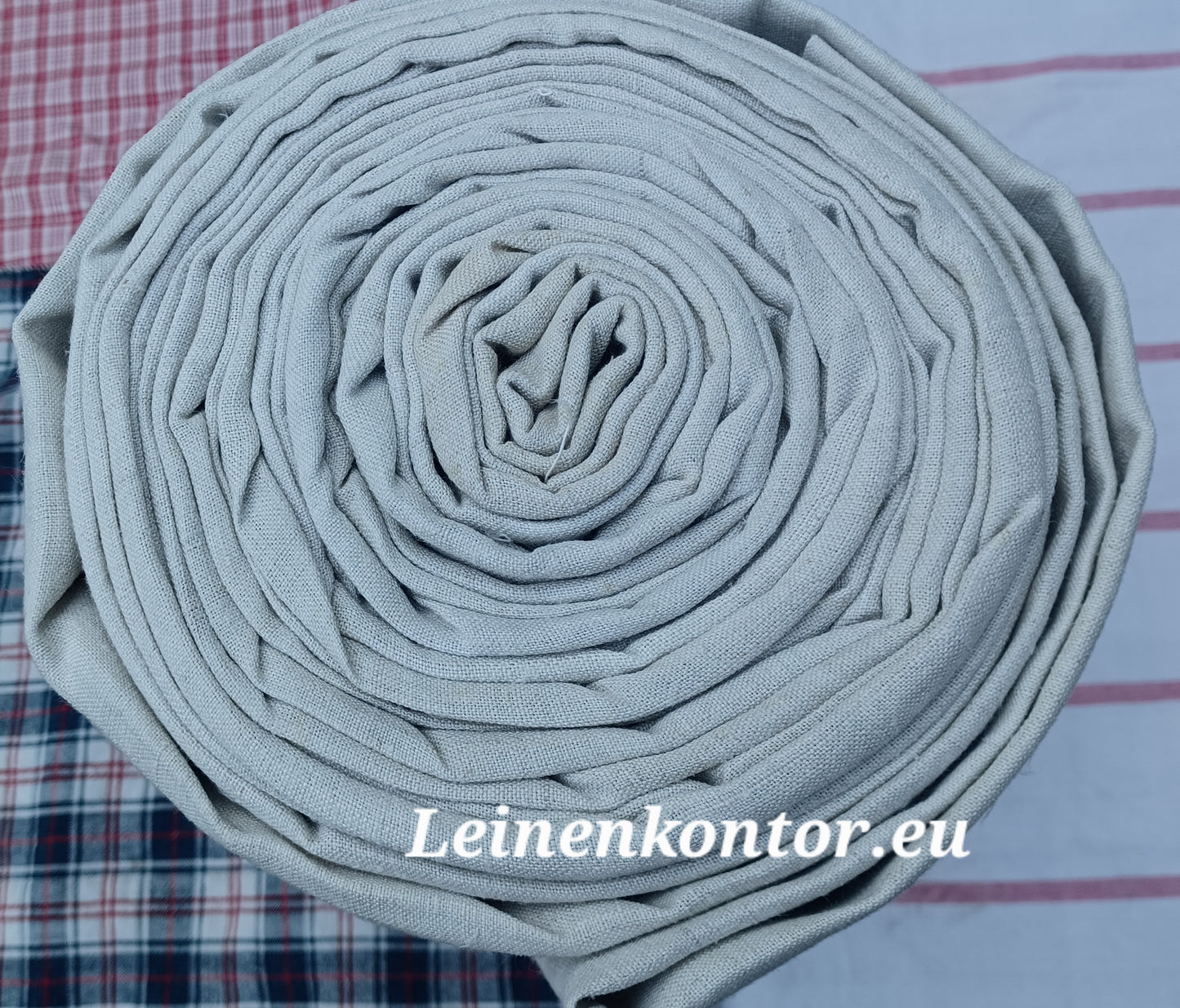 27.25 (25,5m x 0,75m x 0,5mm, 5130gr) Leinen Landhaus Leinenstoff Leinenballen
