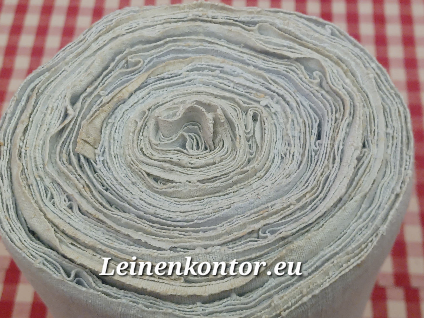 26.35 (15m x 68m x 0,6mm, 3110gr) Leinen Landhaus Leinenstoff Leinenballen