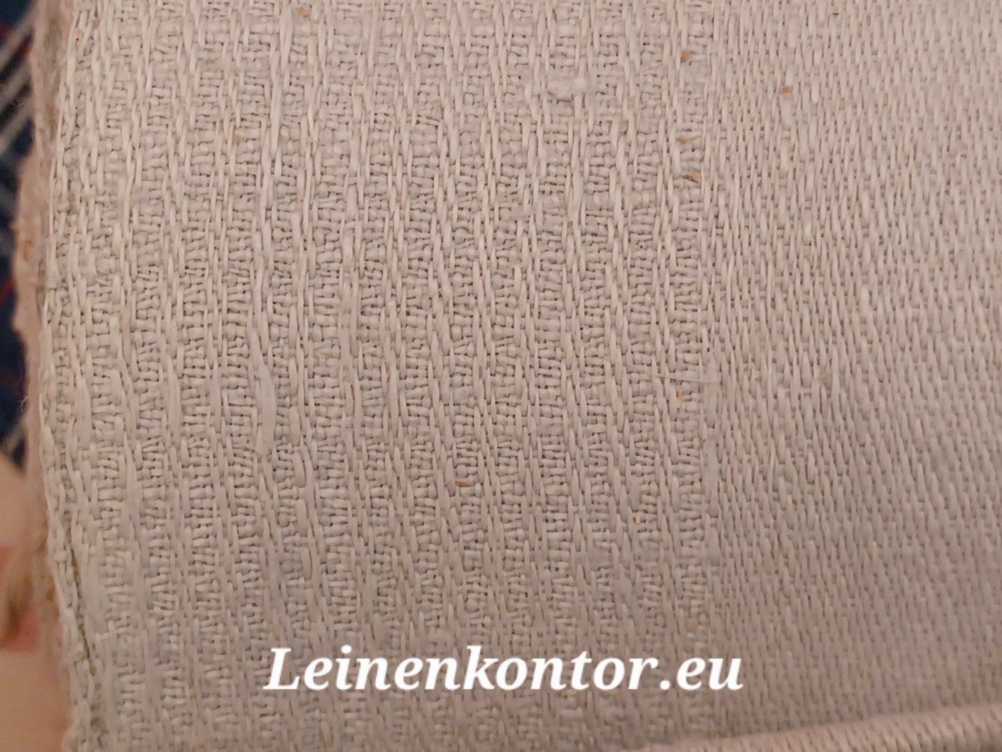 24.98 (14,5m x 0,43m x 0,65mm) Halbleinen, Altes Bauernleinen Landhaus Leinenstoff Leinenballen