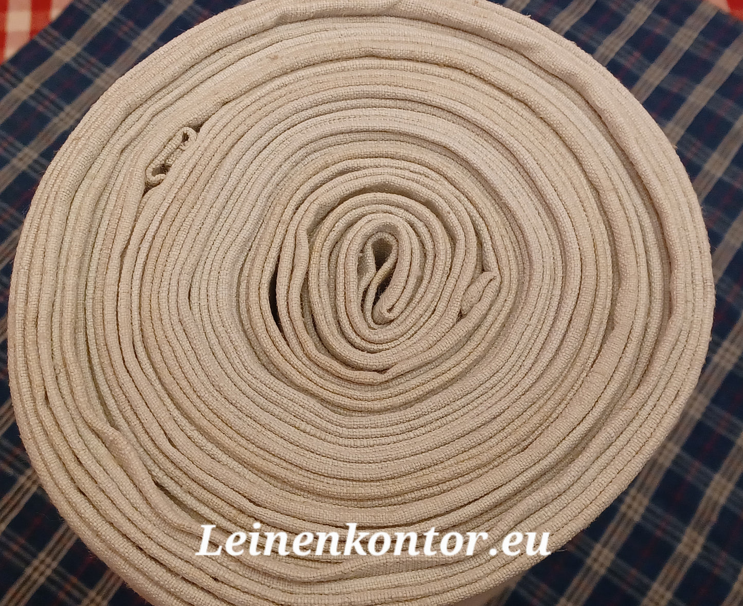 25.18 (11,5m x 0,74m x 0,7mm) Leinen Landhaus Leinenstoff Leinenballen