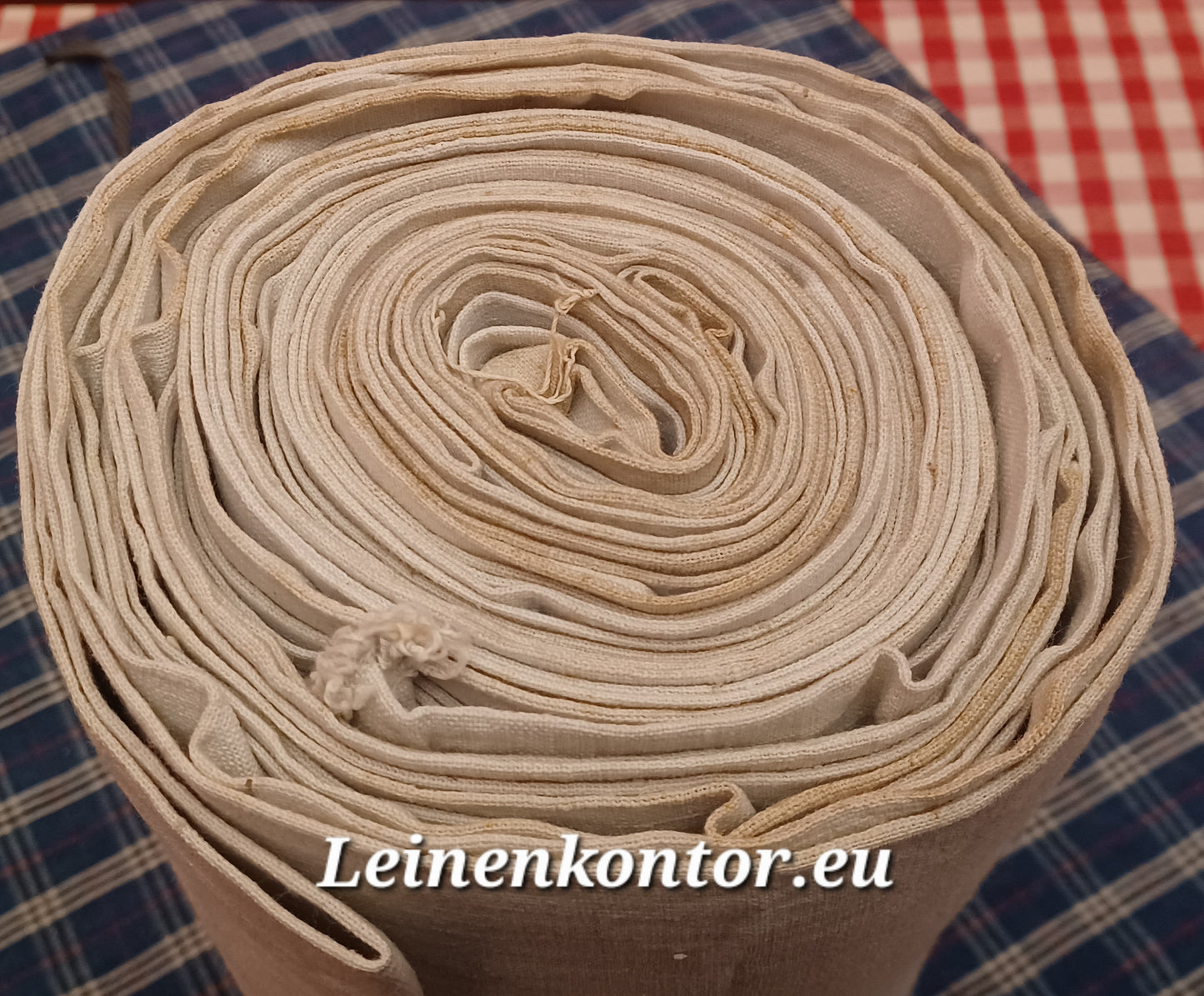 26.06 (11,3m x 0,65m x 0,5mm, 2050gr) Bauernleinen Leinen Landhaus Leinenstoff Leinenballen