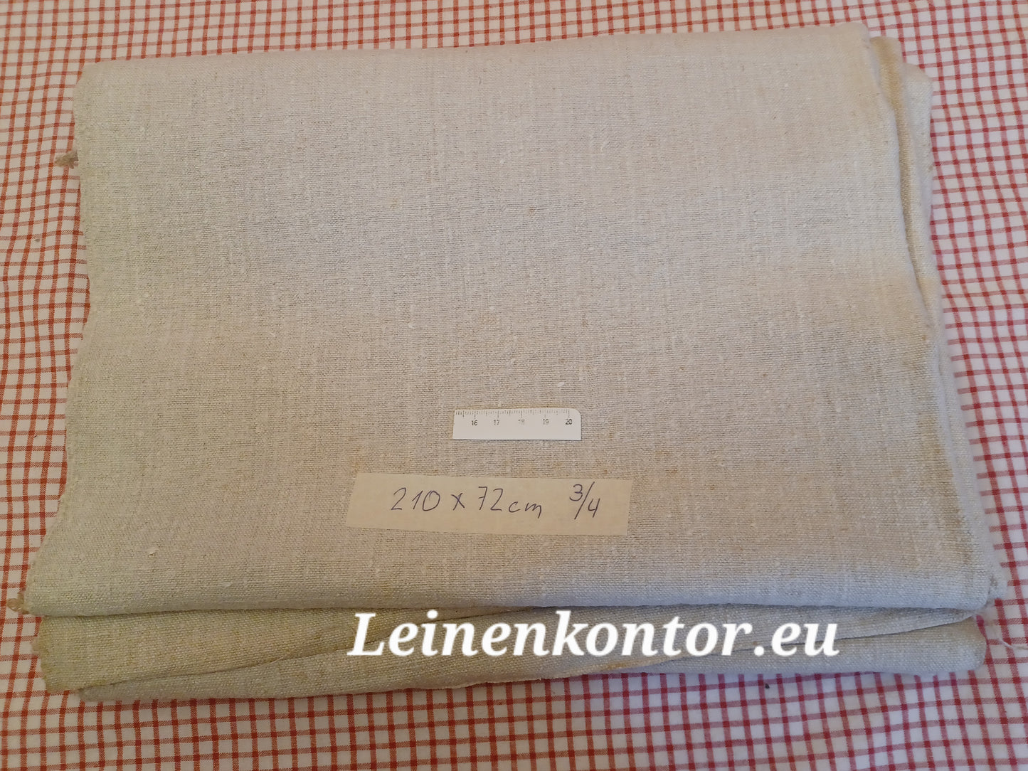 Konv. 01.03 (4 Teile) Leinen Landhaus Leinenstoff Leinenballen Bauernleinen