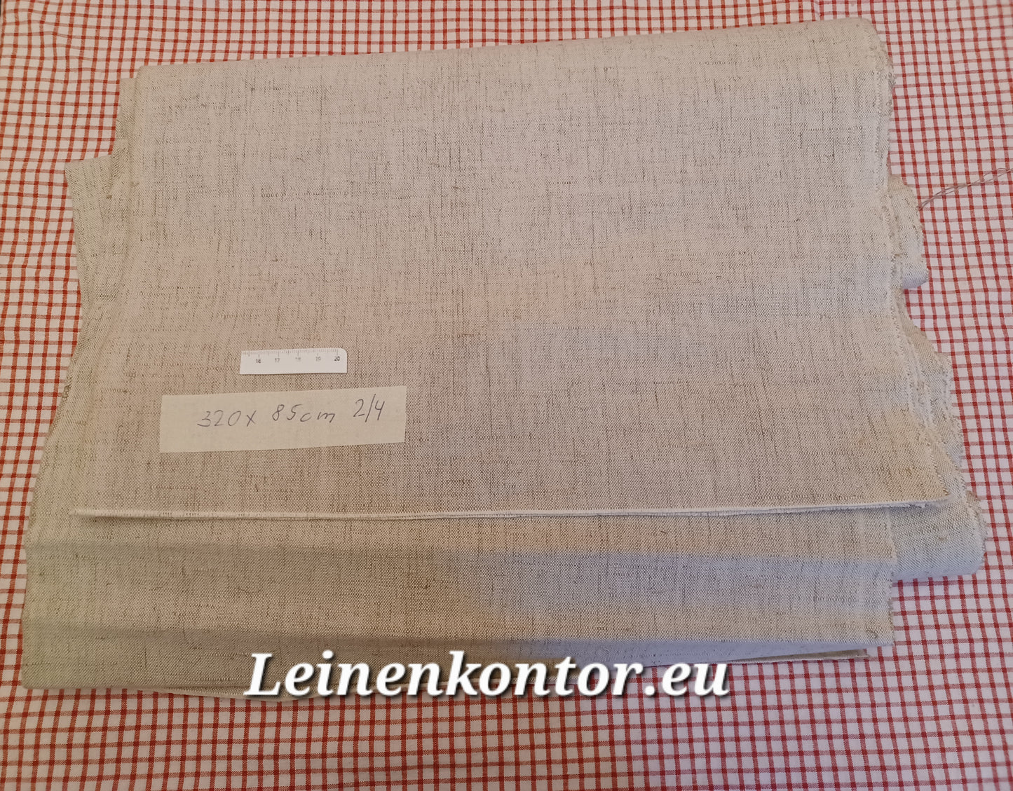 Konv. 01.01 (4 Teile) Leinen Landhaus Leinenstoff Leinenballen Bauernleinen