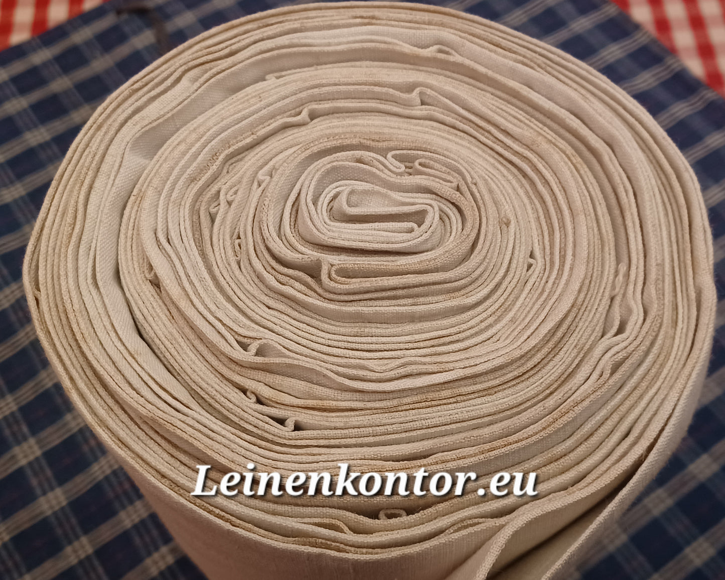 26.14 (16,7m x 0,70cm x 0,5mm, 2920gr) Bauernleinen Leinen Landhaus Leinenstoff Leinenballen