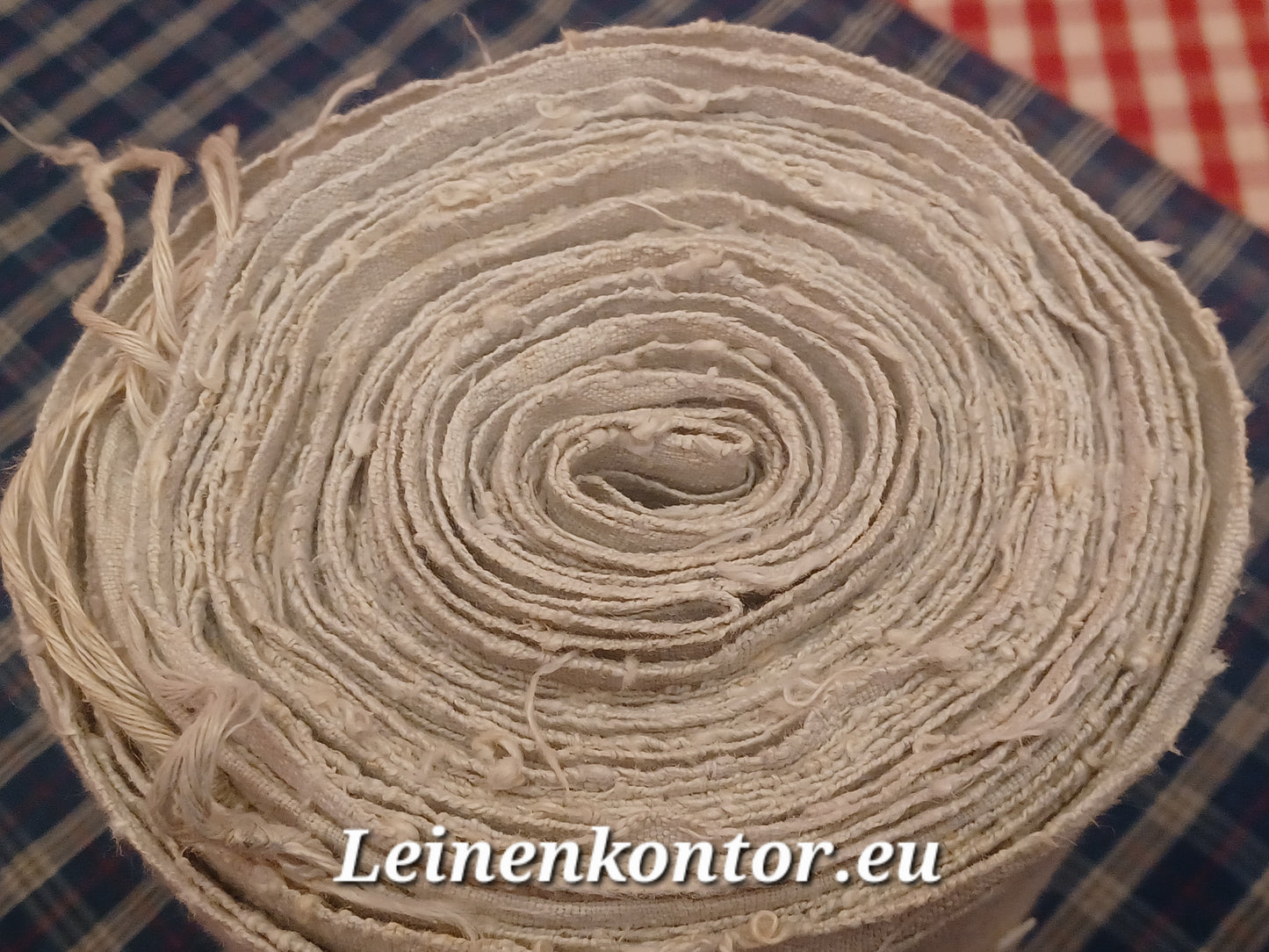 25.40 (10,5m x 0,66m x 0,55mm, 2340gr) Leinen Landhaus Leinenstoff Leinenballen
