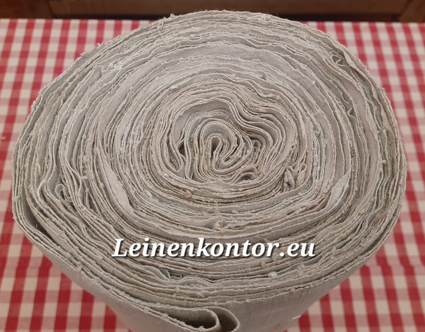 26.30 (15,1m x 74m x 0,6mm, 3580gr) Leinen Landhaus Leinenstoff Leinenballen