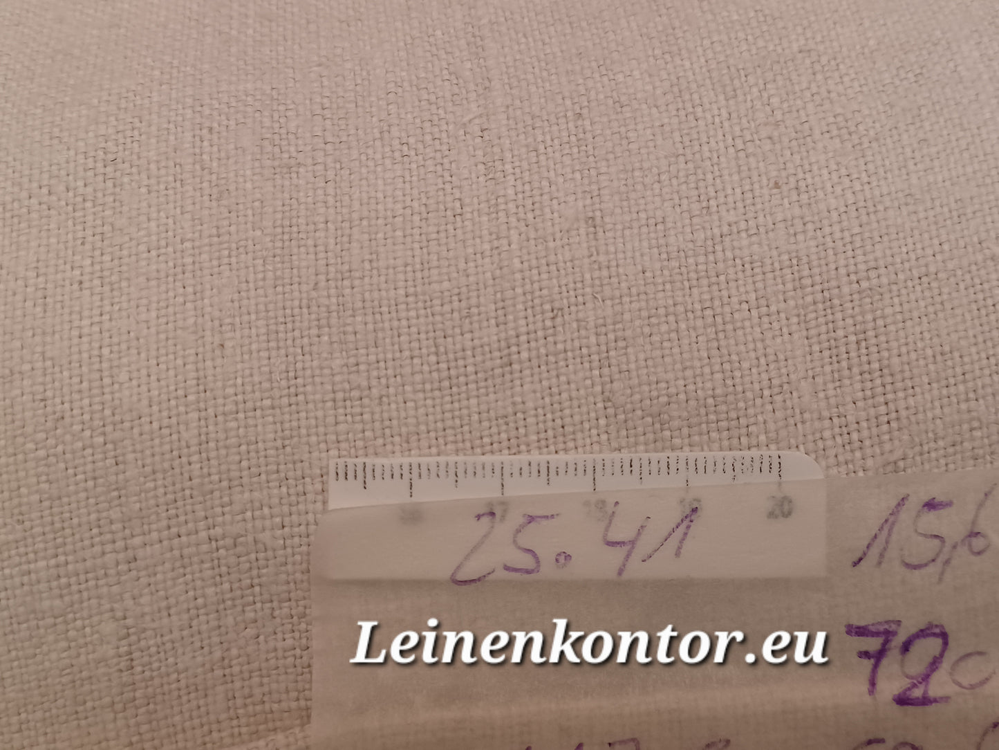 25.41 (15.6m x 0,72m x 0,7mm, 5050gr) Leinen Landhaus Leinenstoff Leinenballen