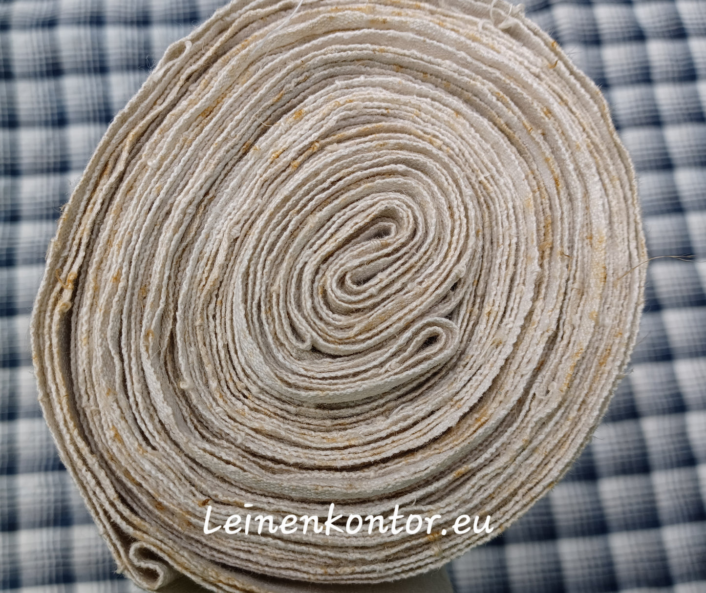 24.78 (7,5m x 0,63m x 0,5mm) Altes Bauernleinen Landhaus Leinenstoff Leinenballen