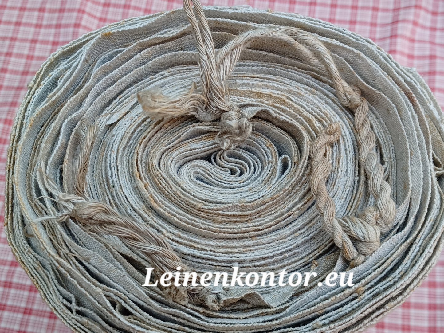 26.74 (11,6m x 0,71m x 0,65mm, 2770gr) Leinen Landhaus Leinenstoff Leinenballen