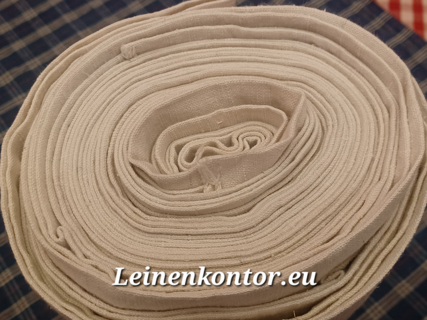 25.30 (11,2m x 0,66m x 0,5mm, 2140gr) Leinen Landhaus Leinenstoff Leinenballen