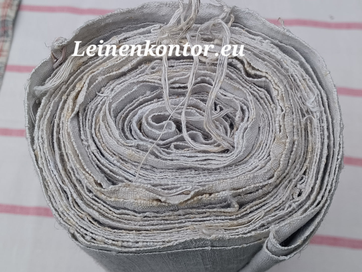 26.55 (6,5m x 0,64m x 0,5mm, 1360gr) Leinen Landhaus Leinenstoff Leinenballen