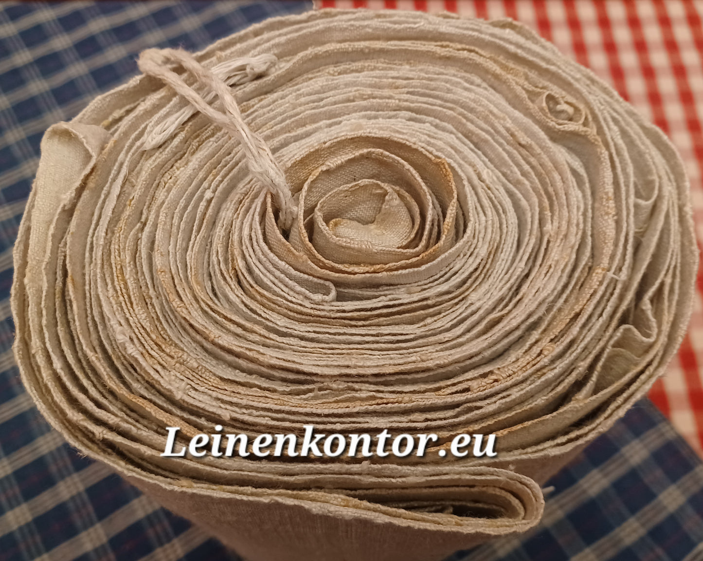 25.92 (11,6m x 0,66m x 0,55mm, 2380gr) Bauernleinen Leinen Landhaus Leinenstoff Leinenballen