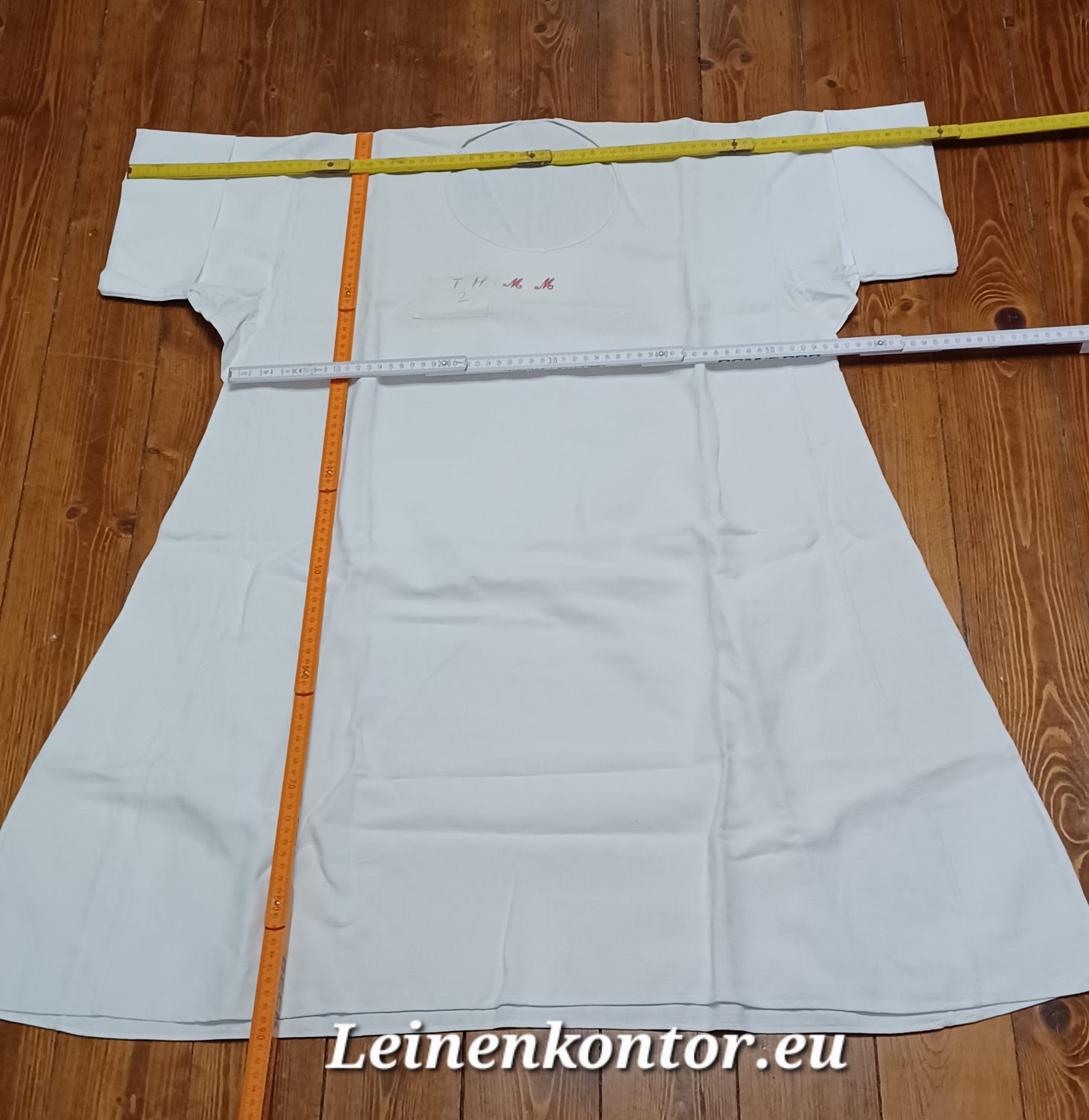 TH2 Trachtenhemd, Leinenhemd, Bauernhemd, Antikes Leinenhemd