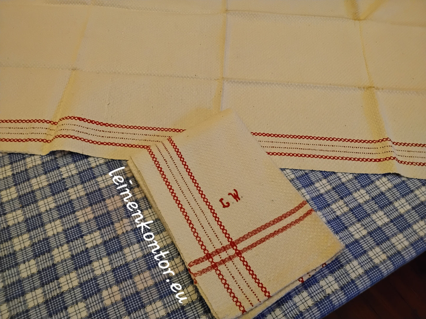 G1.20 (92cm x 45cm) Halbleinenhandtücher Geschirrhandtuch Altes Bauerleinen Landhaus Leinenstoff Leinenhandtücher