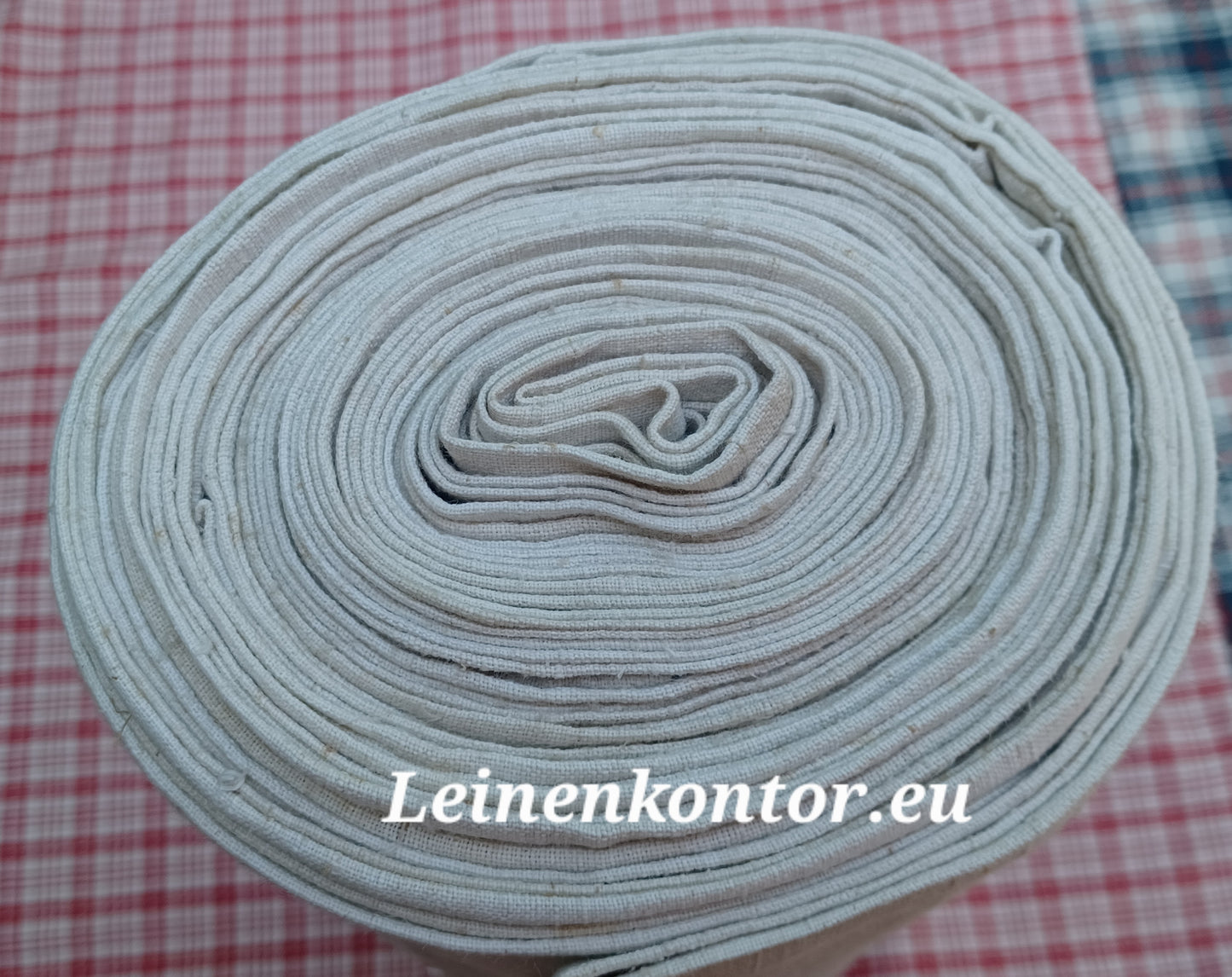 27.13 (13,2m x 0,66m x 0,5mm, 2580gr) Leinen Landhaus Leinenstoff Leinenballen