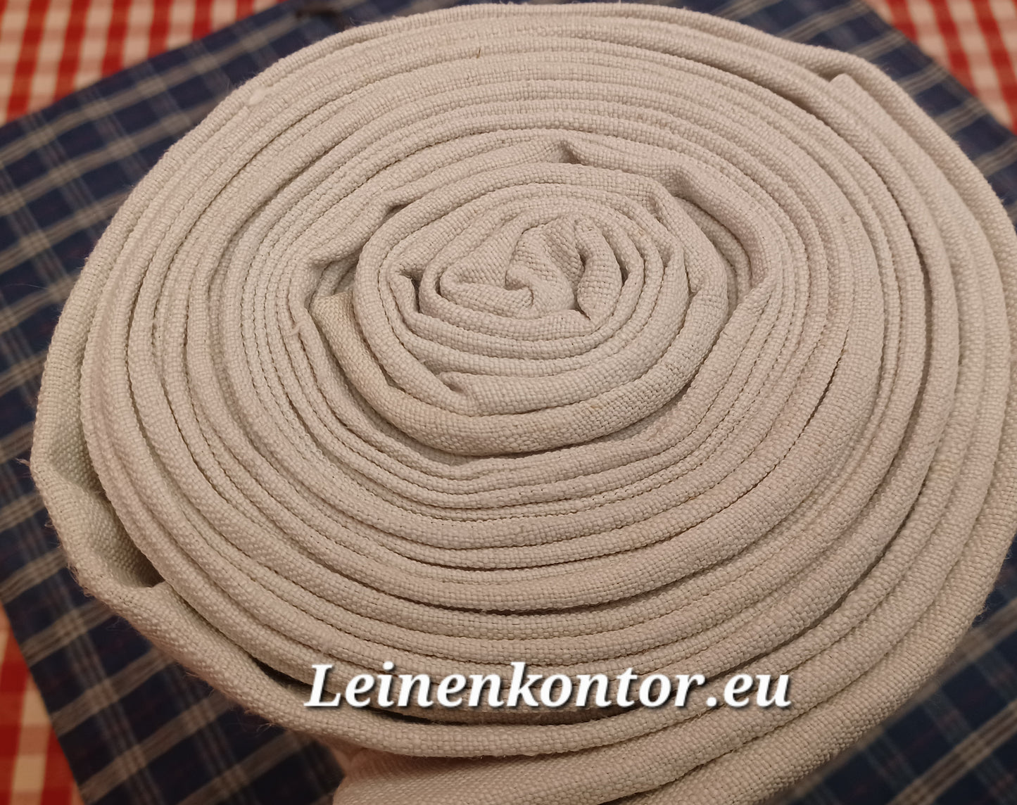 25.85 (9,9m x 0,66m x 0,75mm, 2780gr) Bauernleinen Leinen Landhaus Leinenstoff Leinenballen