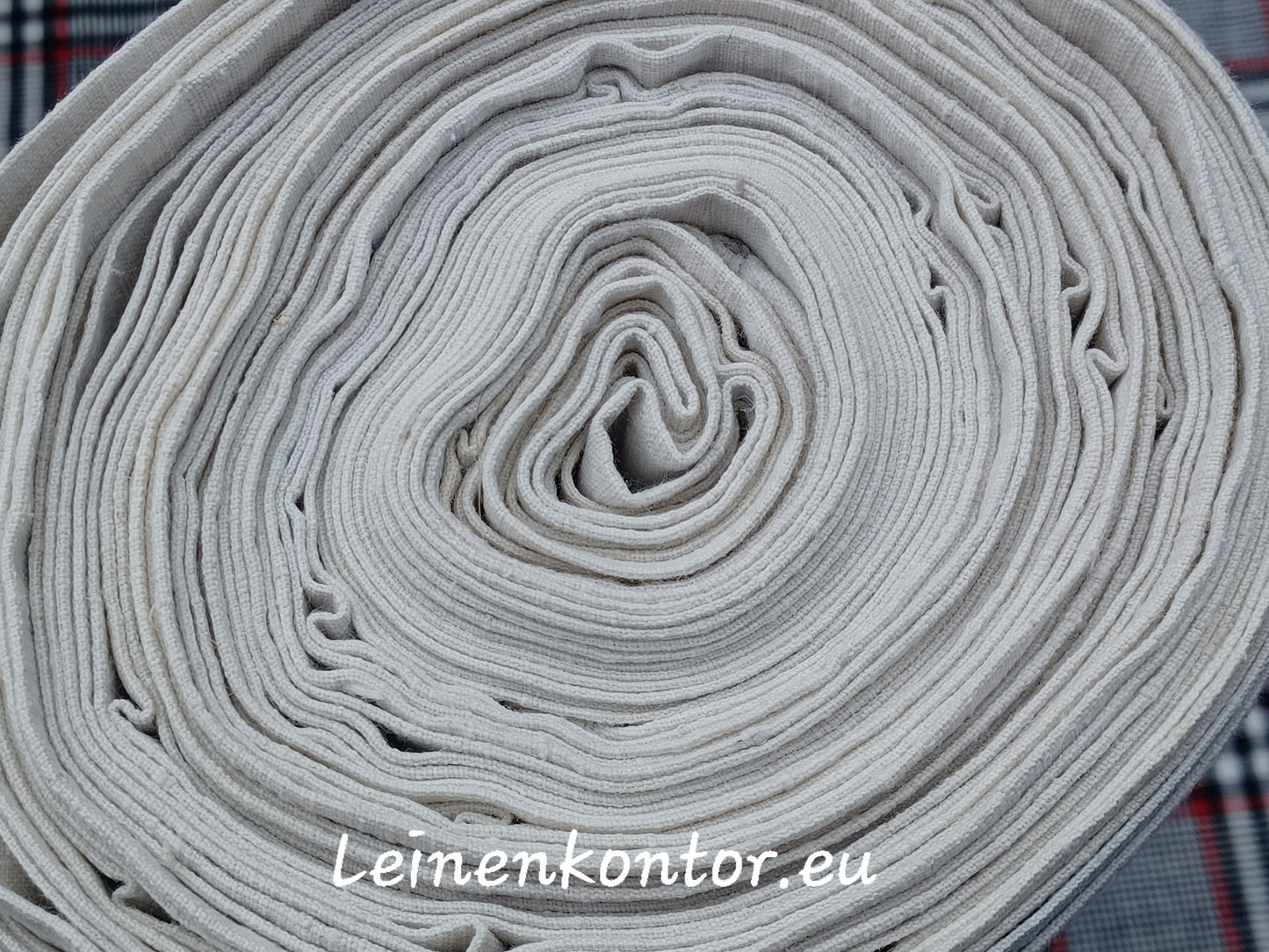 24.13 (15,1m x 0,64m x 0,45mm) Altes Bauernleinen Landhaus Leinenstoff Leinenballen