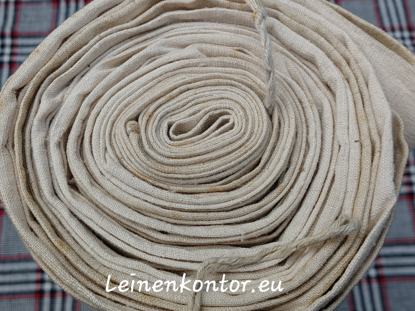 24.32 (10,8m x 0,78m x 0,55mm) Altes Bauernleinen Landhaus Leinenstoff Leinenballen
