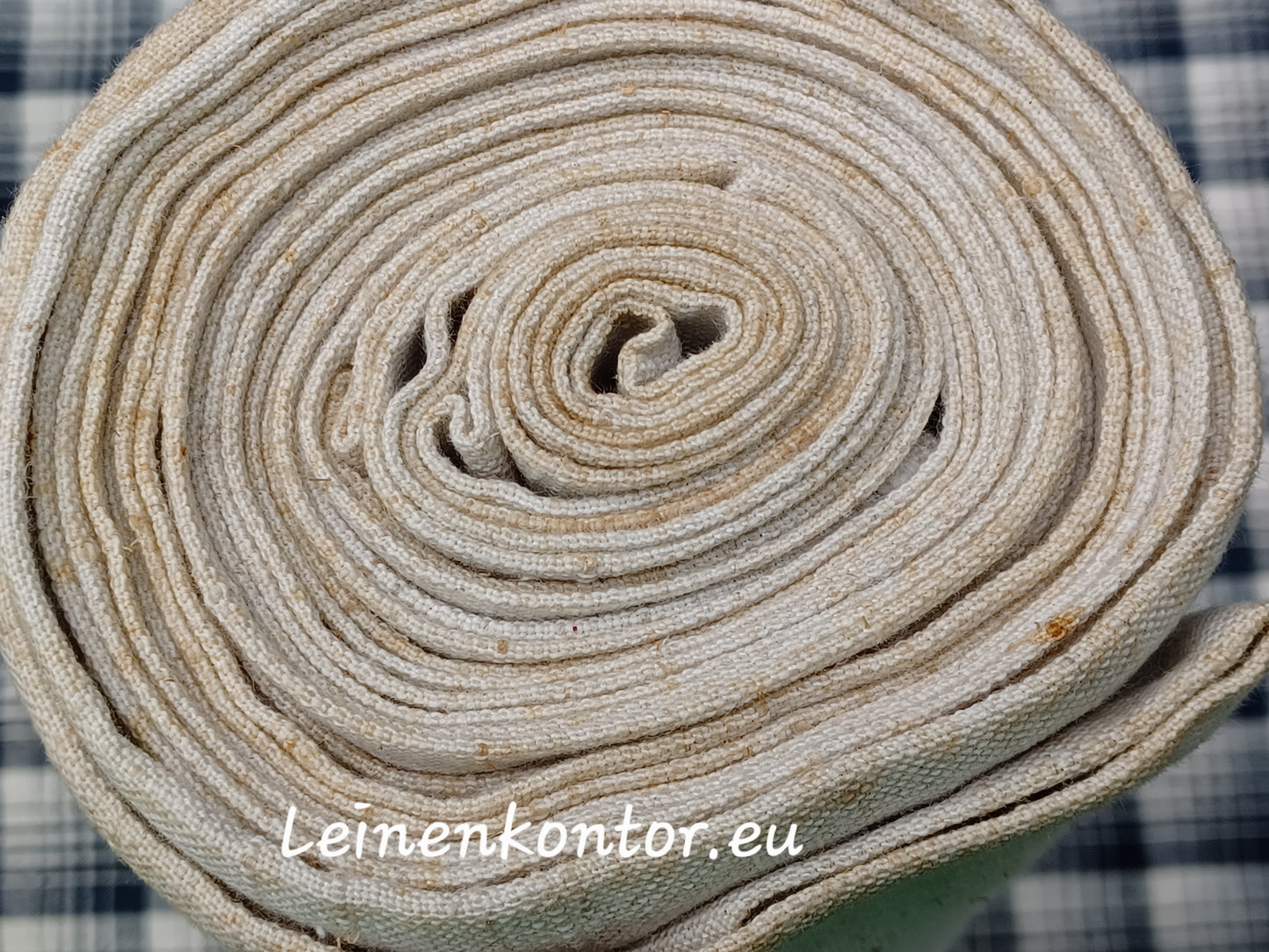 24.74 (5,4m x 0,66m x 0,5mm) Altes Bauernleinen Landhaus Leinenstoff Leinenballen