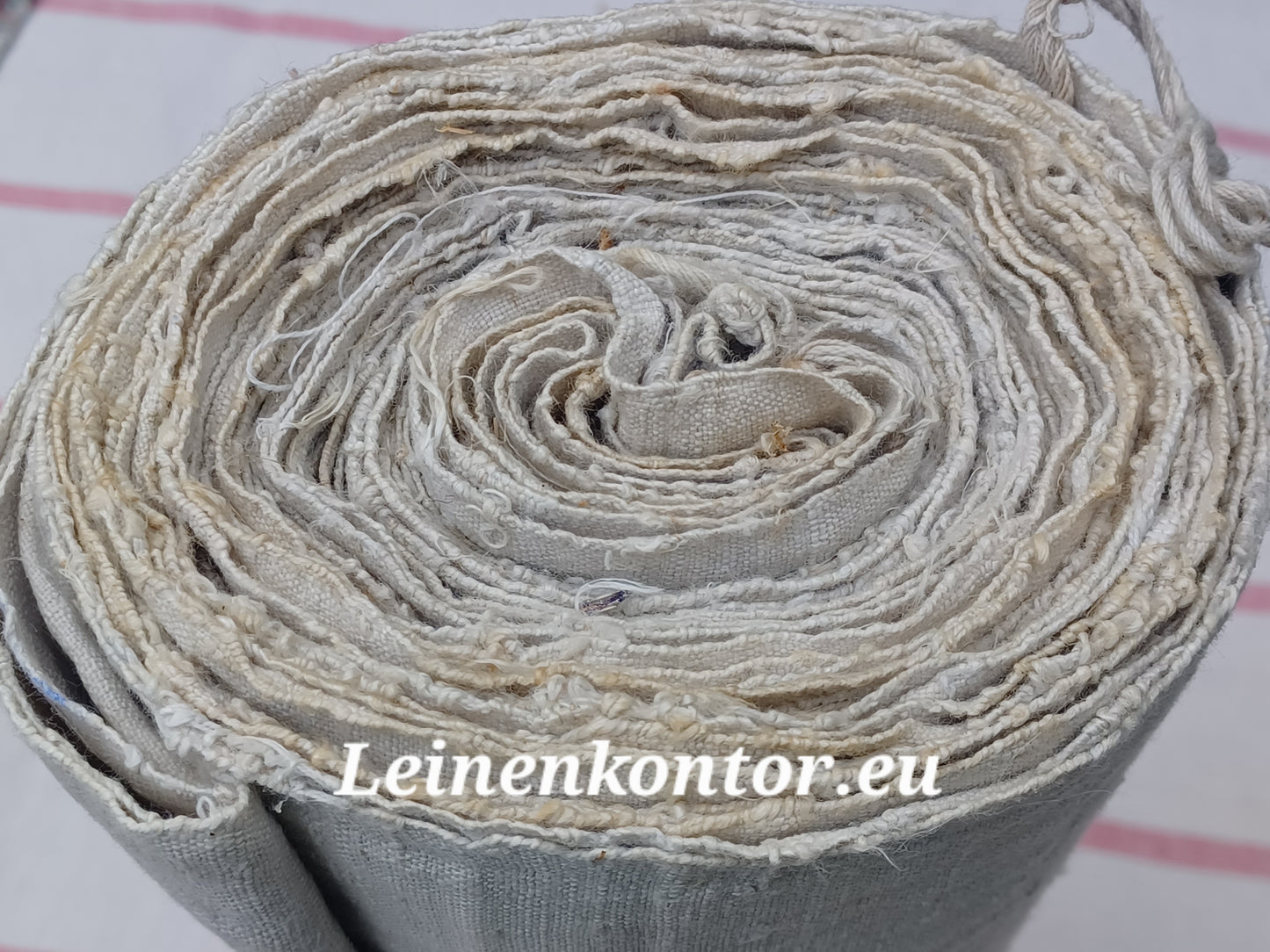 26.43 (6,5m x 0,68m x 0,55mm, 1300gr) Leinen Landhaus Leinenstoff Leinenballen