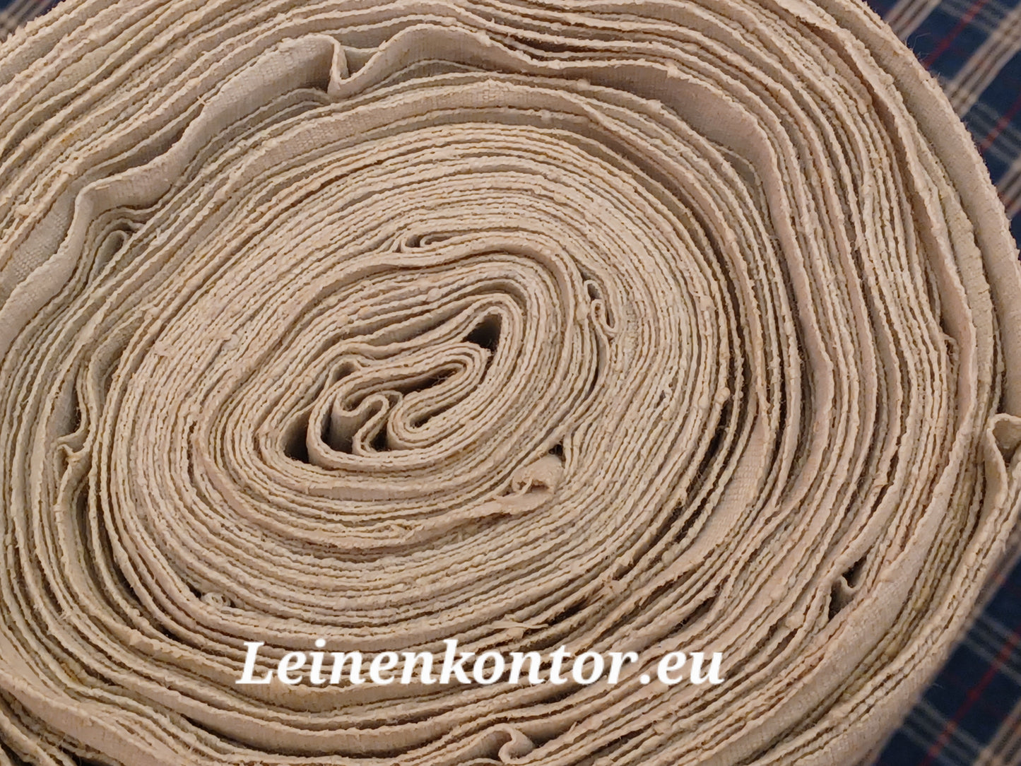25.21 (14,8m x 0,71m x 0,55mm) Leinen Landhaus Leinenstoff Leinenballen
