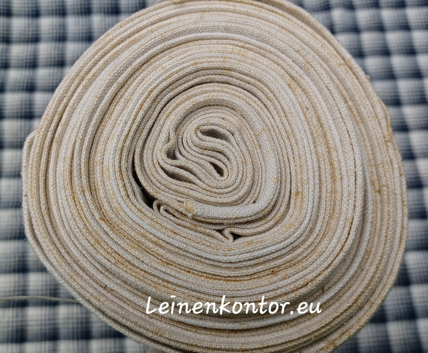 24.78 (7,5m x 0,63m x 0,5mm) Altes Bauernleinen Landhaus Leinenstoff Leinenballen