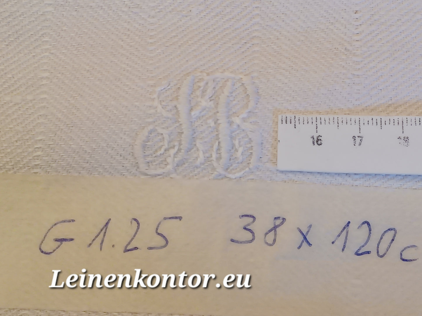 G1.25 (125cm x 38cm) Halbleinenhandtücher Geschirrhandtuch Altes Bauerleinen Landhaus Leinenstoff Leinenhandtücher