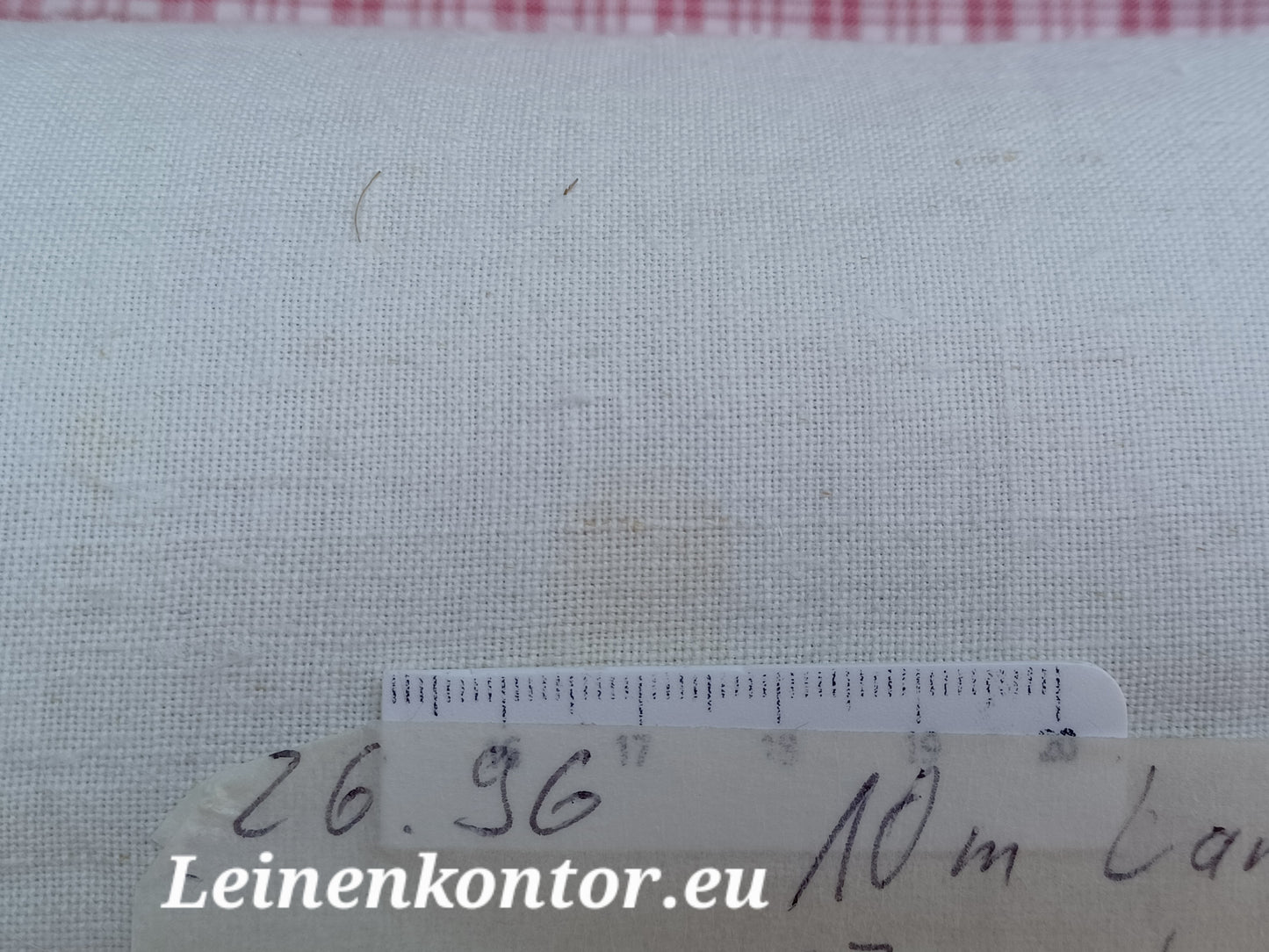 26.96 (10m x 0,67m x 0,45mm, 1610gr) Leinen Landhaus Leinenstoff Leinenballen