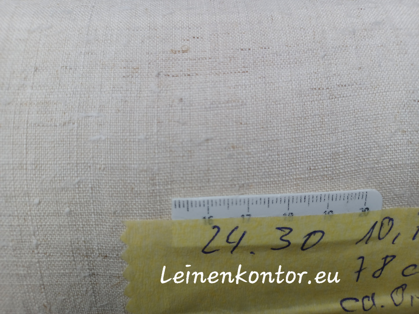 24.30 (10,7m x 0,78m x 0,5mm) Altes Bauernleinen Landhaus Leinenstoff Leinenballen