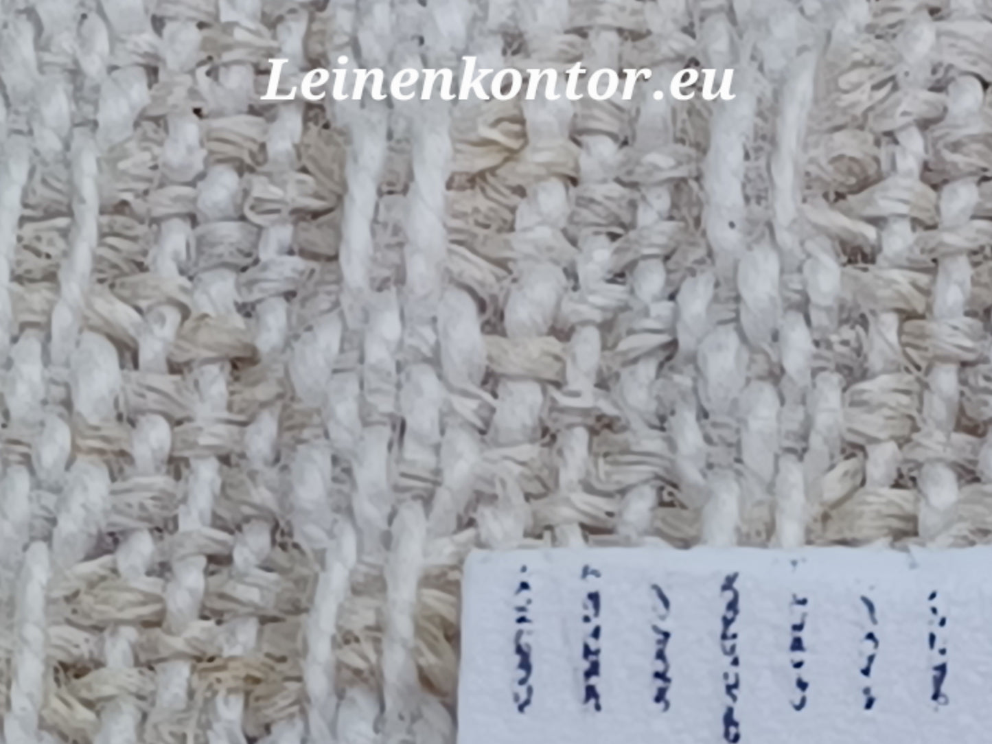 27.03 (11,4m x 0,64m x 0,8mm, 2300gr) Halbleinen, Altes Bauernleinen Landhaus Leinenstoff Leinenballen