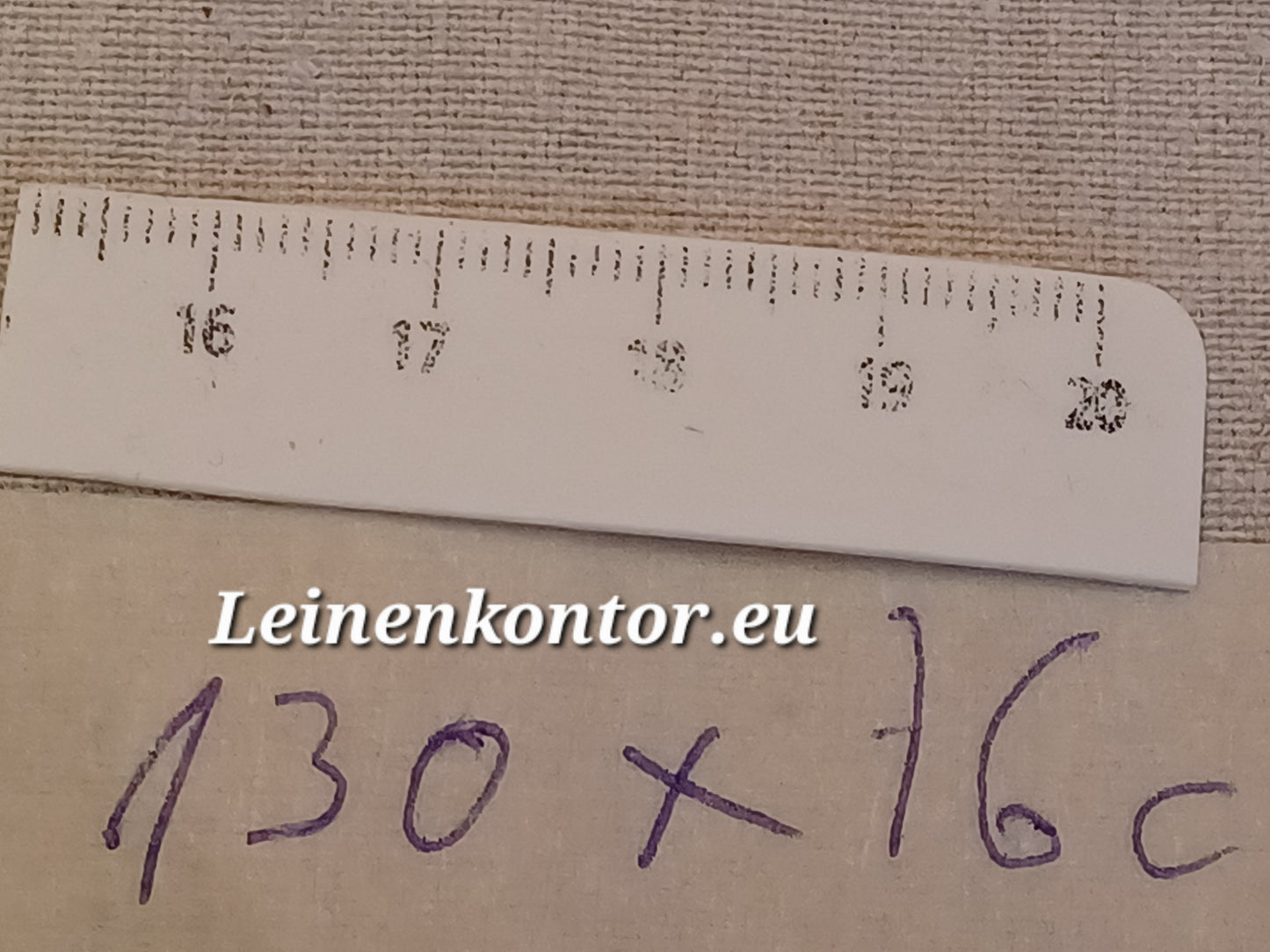 Konv. 01.01 (4 Teile) Leinen Landhaus Leinenstoff Leinenballen Bauernleinen