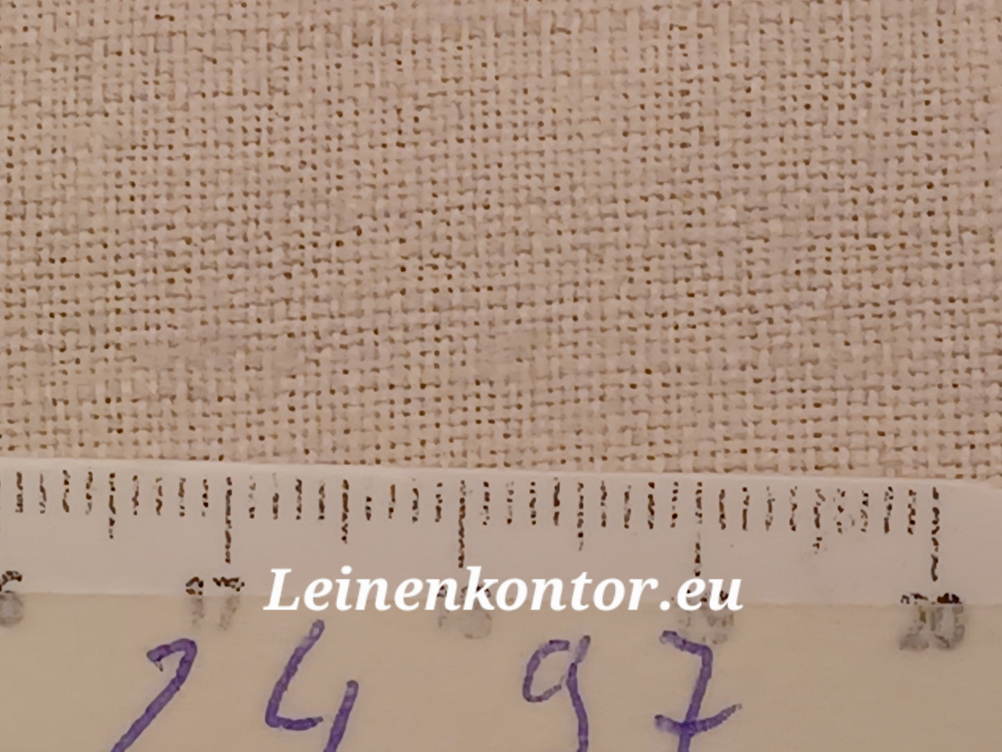 24.97 (19,3m x 0,70m x 0,6mm) Halbleinen, Altes Bauernleinen Landhaus Leinenstoff Leinenballen