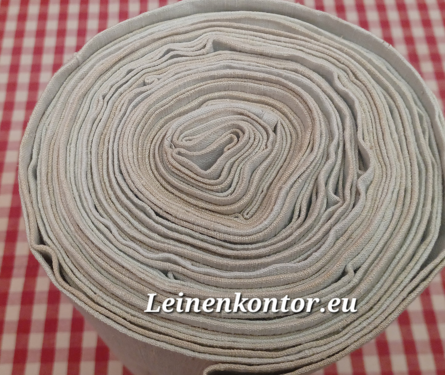 26.30 (15,1m x 74m x 0,6mm, 3580gr) Leinen Landhaus Leinenstoff Leinenballen