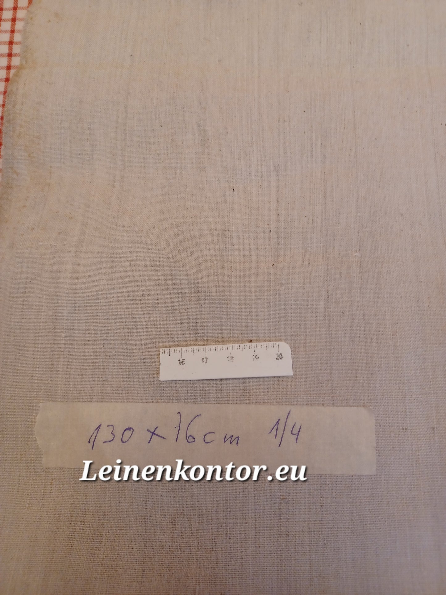 Konv. 01.01 (4 Teile) Leinen Landhaus Leinenstoff Leinenballen Bauernleinen