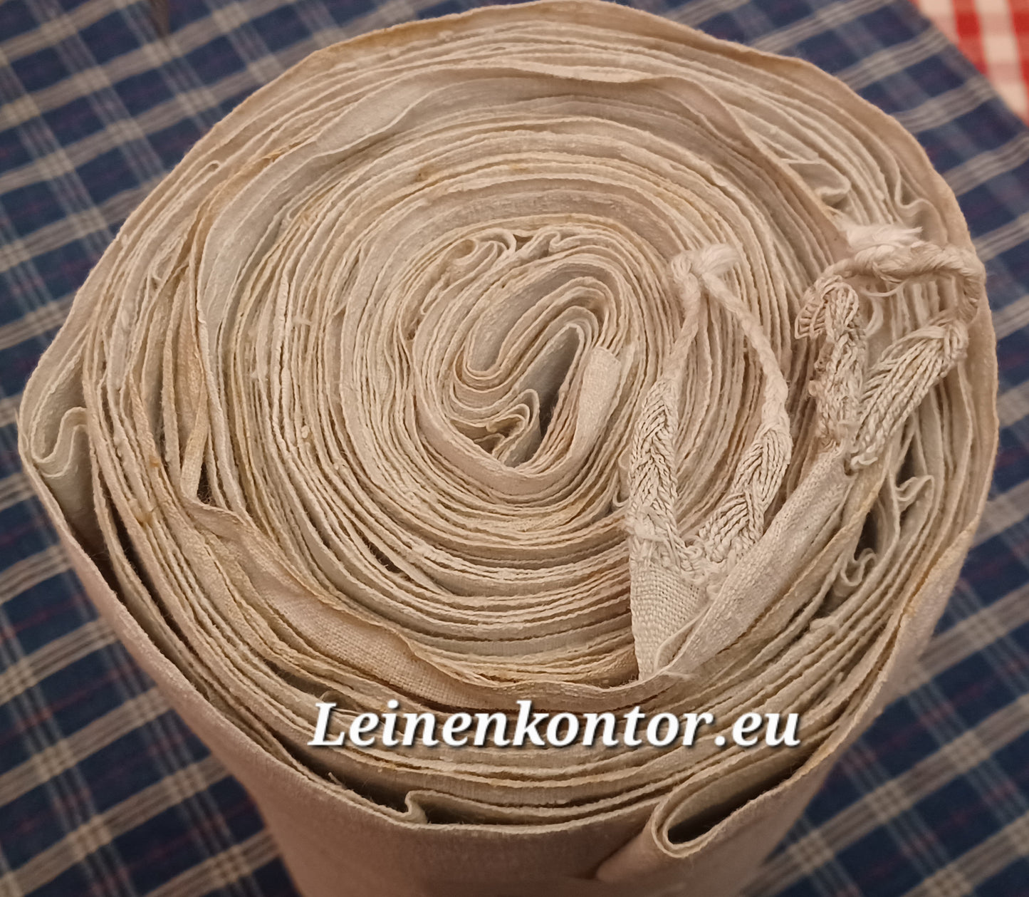 26.06 (11,3m x 0,65m x 0,5mm, 2050gr) Bauernleinen Leinen Landhaus Leinenstoff Leinenballen