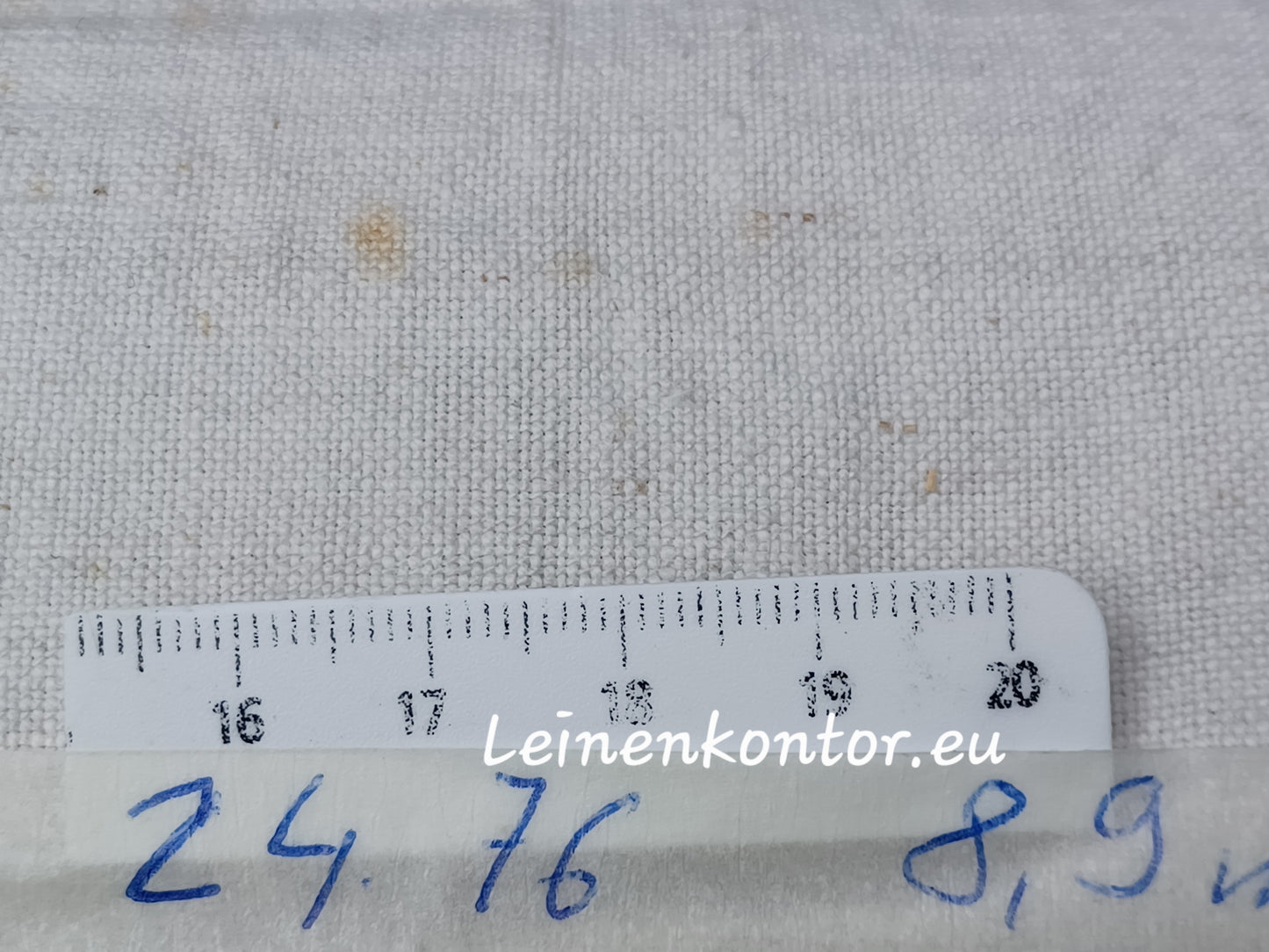 24.76 (8,9m x 0,45m x 0,55mm dick) Handtuchleinen Altes Bauernleinen Landhaus Leinenstoff Leinenballen