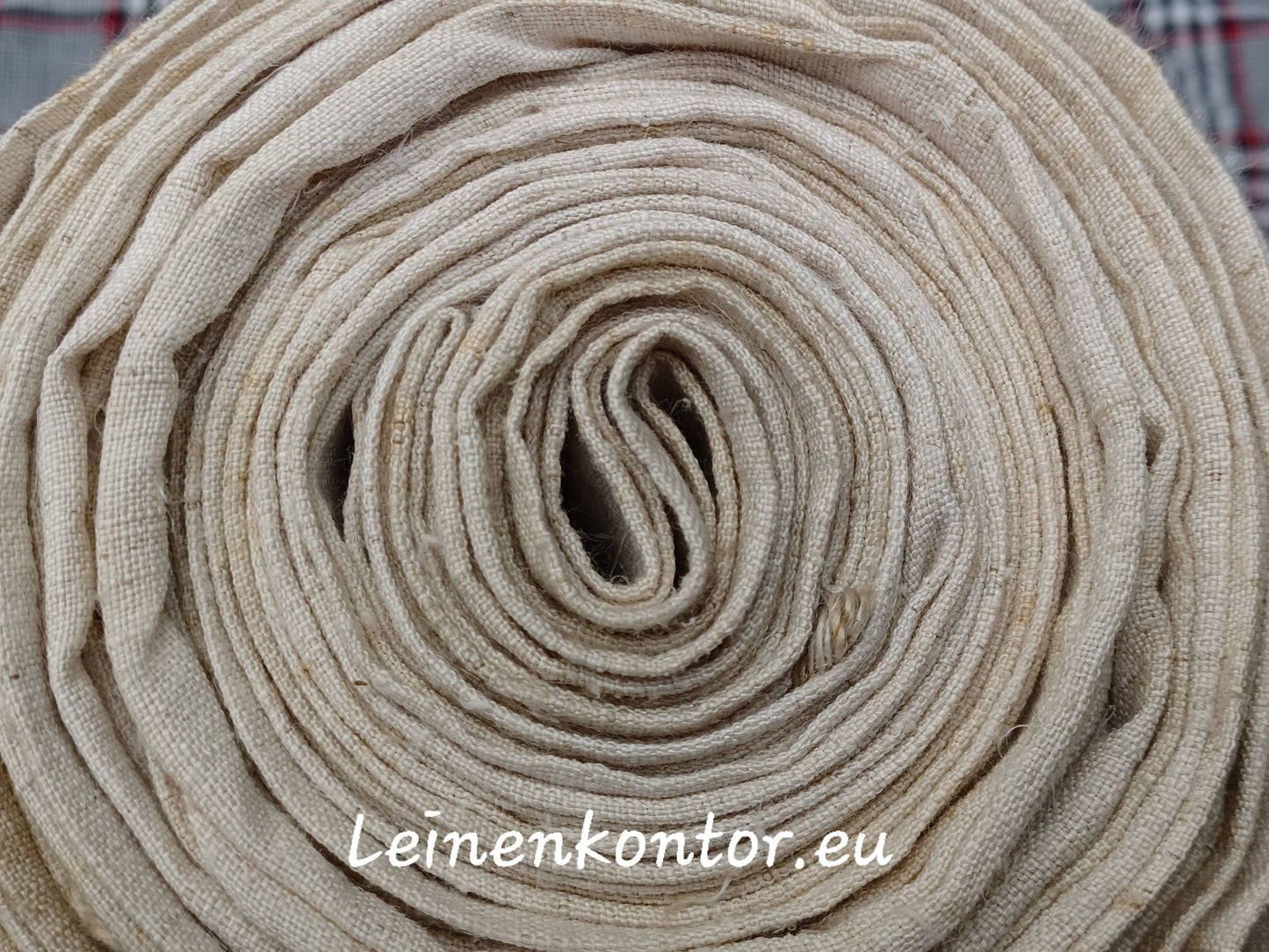 24.30 (10,7m x 0,78m x 0,5mm) Altes Bauernleinen Landhaus Leinenstoff Leinenballen