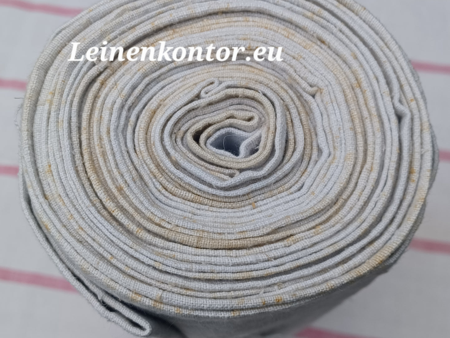 26.55 (6,5m x 0,64m x 0,5mm, 1360gr) Leinen Landhaus Leinenstoff Leinenballen