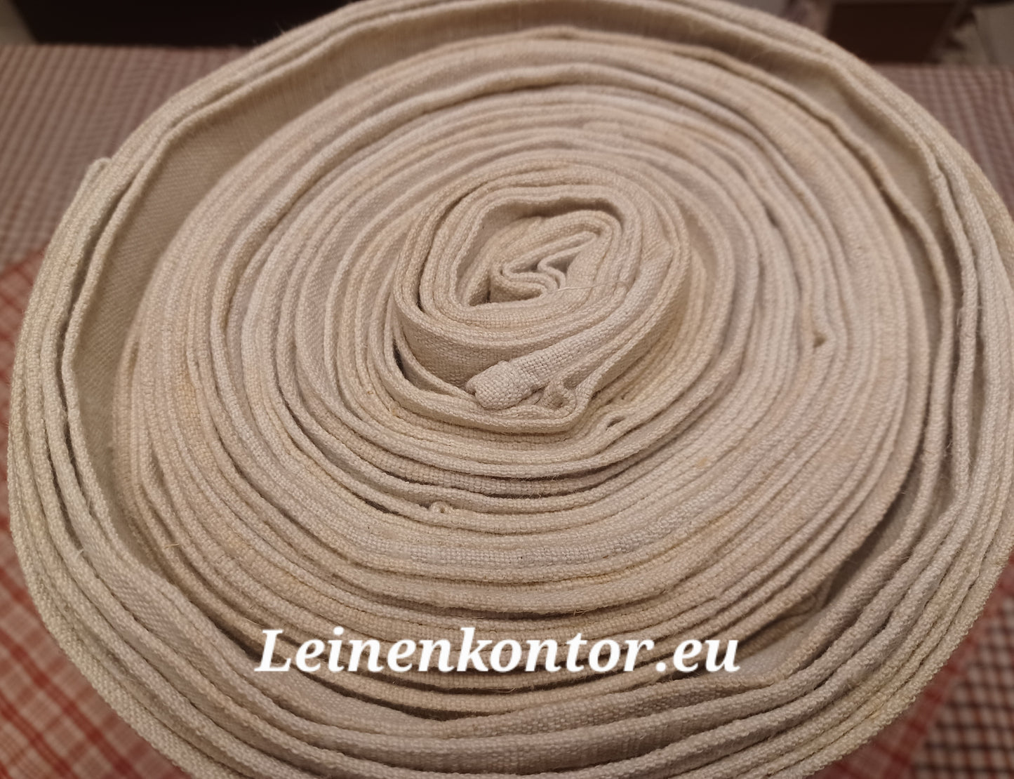 25.06 (14,8m x 0,72m x 0,65mm) Leinen Landhaus Leinenstoff Leinenballen