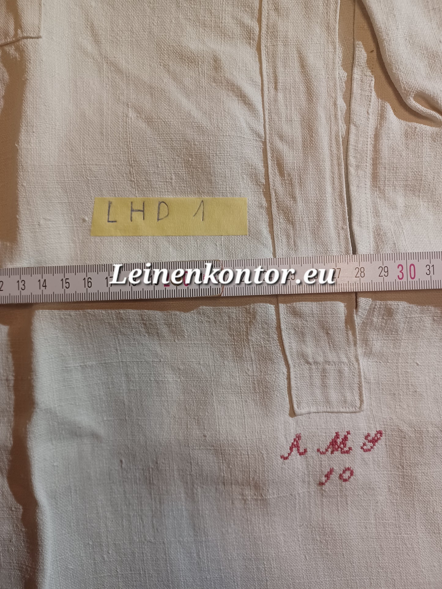LHD1 Leinenhemd, Bauernhemd, Antikes Leinenhemd
