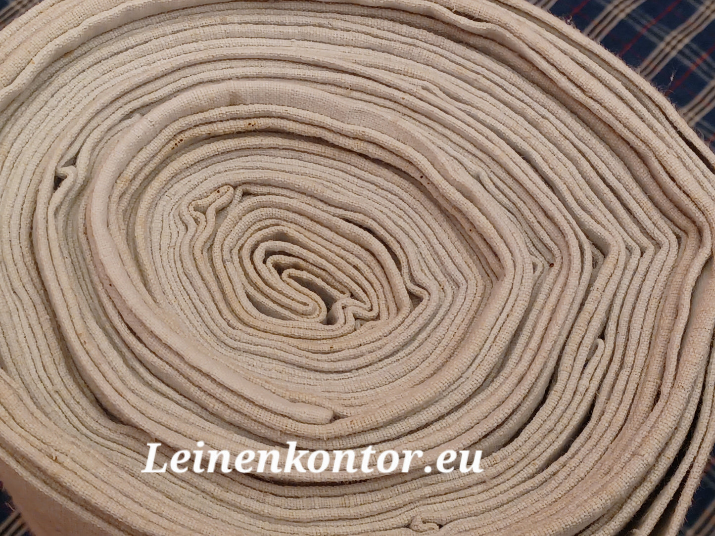 25.21 (14,8m x 0,71m x 0,55mm) Leinen Landhaus Leinenstoff Leinenballen