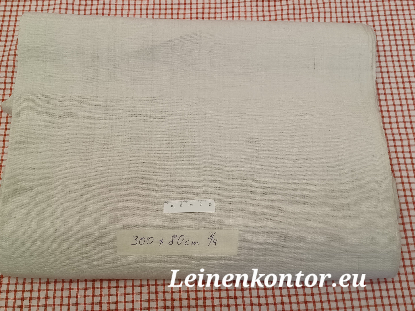 Konv. 01.02 (4 Teile) Leinen Landhaus Leinenstoff Leinenballen Bauernleinen