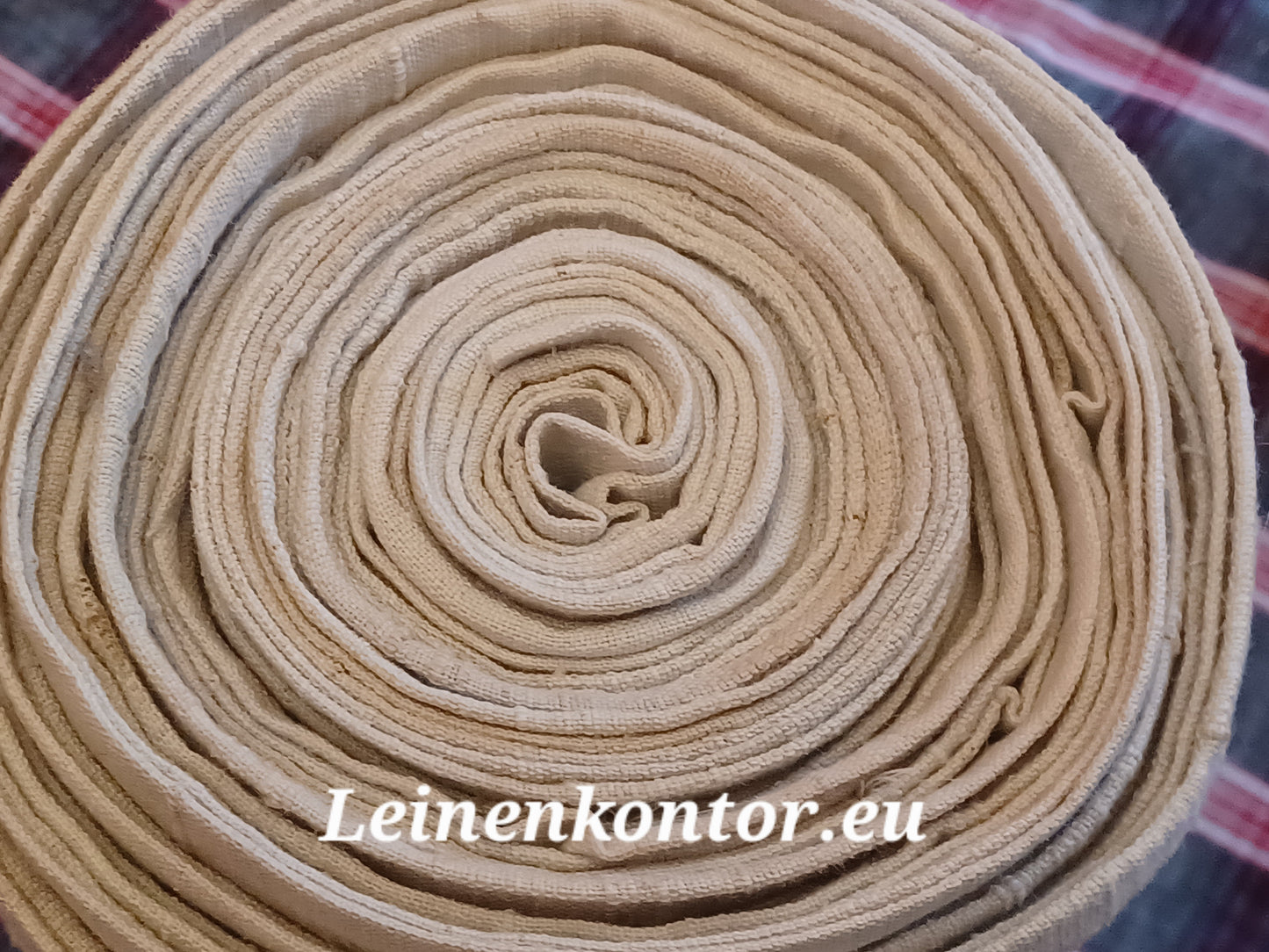 24.90 (13,9m x 0,68m x 0,6mm) Leinen Landhaus Leinenstoff Leinenballen