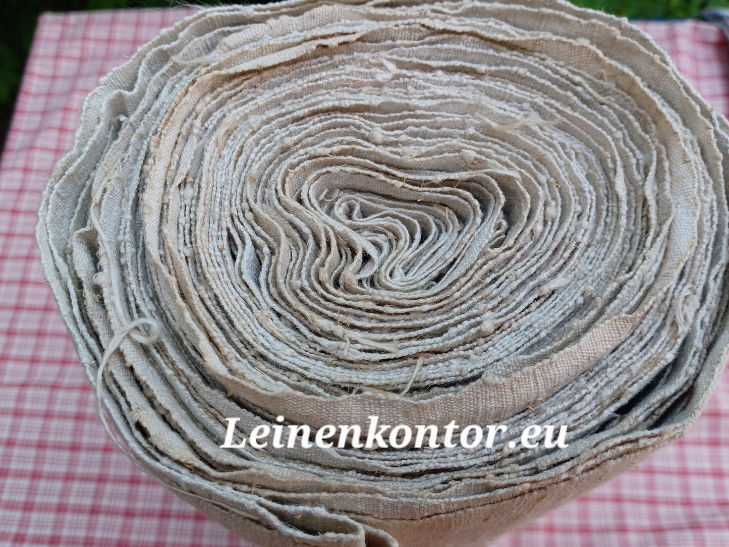 26.75 (9m x 0,68m x 0,68mm, 2260gr) Leinen Landhaus Leinenstoff Leinenballen